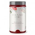 Country Chic All-in-One Chalk Paint for Furniture, Cabinets, Home Decor, Eco-Friendly, Matte Finish, Built-In Primer &amp; Top Coat for Wood, Metal - Poppy (Bright Red) - Quart 32 oz (950 ml)