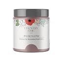 Country Chic All-in-One Chalk Paint for Furniture, Cabinets, Home Decor, Eco-Friendly, Matte Finish, Built-In Primer &amp; Top Coat for Wood, Metal - Let's Mauve It! (Mauve) sample (4oz)