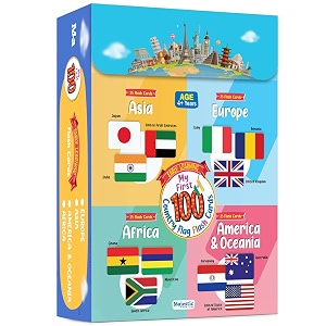 Country Flag Flashcards for Kids Ages 3
