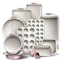 Country Kitchen Nonstick Stackable Bakeware Set - Durable, Easy Release Baking Set- 22 Pc. Includes Silicone Muffin Cups