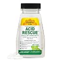 Country Life Acid Rescue Calcium Carbonate 1,000 mg, Mint, 60 Chewables