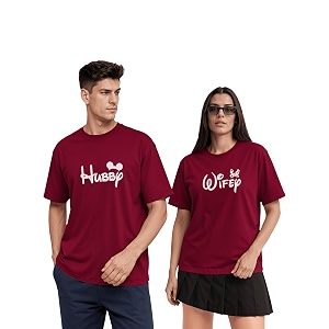 Couple T-Shirts Cotton Oversized Tshirt for