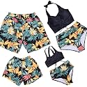 Couples Family Matching Swimsuits - Dad &amp; Me Matching Swim Shorts