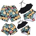 Couples Family Matching Swimsuits - Dad &amp; Me Matching Swim Shorts