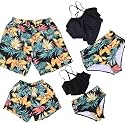 Couples Family Matching Swimsuits - Dad &amp; Me Matching Swim Shorts