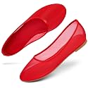 Coutgo Women39s Mesh Ballet Flats