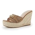Coutgo Women39s Wedge Sandals Platform Espadrille Heel