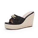 Coutgo Women39s Wedge Sandals Platform Espadrille Heel