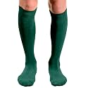COUVER Cotton Terry-Cushioned Knee High Baseball Softball Multi-Sports Socks, 1 Pair