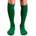 COUVER Cotton Terry-Cushioned Knee High Baseball Softball Multi-Sports Socks, 1 Pair