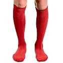 COUVER Cotton Terry-Cushioned Knee High Baseball Softball Multi-Sports Socks, 1 Pair