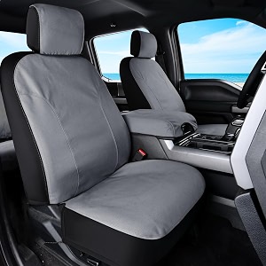 Coverado Canvas Car Seat Covers Waterproof Seat