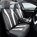 Coverado Car Seat Covers, Front Covers for Cars, Car Seat Cover Front Seats, Automotive Seat Cover, Waterproof, Leather Car Seat Cushion, Universal Interior Covers Seat Protectors for Most Cars
