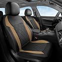 Coverado Car Seat Covers, Front Seat Covers, 2 Front Automotive Seat Cover, Mesh Breathable Seat Protectors, Universal Fit for Most Cars