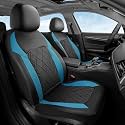 Coverado Car Seat Covers, Front Seat Covers, 2 Front Automotive Seat Cover, Mesh Breathable Seat Protectors, Universal Fit for Most Cars