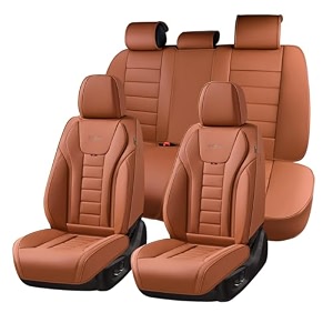 coverado car seat covers full set seat covers for cars front seat covers and back seat cover waterproof leather automotive seat cover universal car interior protectors cushion for most cars