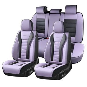 coverado car seat covers full set seat covers for cars front seat covers and back seat cover waterproof leather automotive seat cover universal car interior protectors cushion for most cars