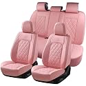 Coverado Car Seat Covers Full Set Pink