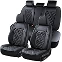 Coverado Car Seat Covers Full Set Black