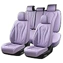 Coverado Car Seat Covers Full Set Purple