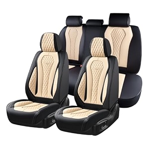 Coverado Car Seat Covers Leather Seat Covers