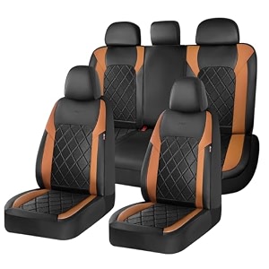 coverado car seat covers seat covers full set 5 seats automotive seat cover mesh breathable seat protectors universal fit for most cars