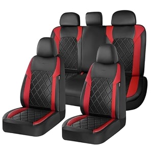 coverado car seat covers seat covers full set 5 seats automotive seat cover mesh breathable seat protectors universal fit for most cars