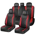 Coverado Car Seat Covers, Seat Covers Full Set, 5 Seats Automotive Seat Cover, Mesh Breathable Seat Protectors, Universal Fit for Most Cars