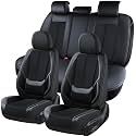 Coverado Seat Covers Full Set Breathable Leather