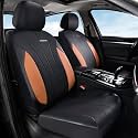Coverado Front Seat Protectors Premium Leather Breathable