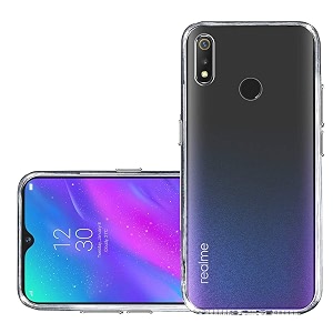 COVERBLACK Back Cover for Realme 3i -