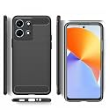 COVERBLACK Cases with Holder Rubber Back Cover for OnePlus Nord3 5G - Black