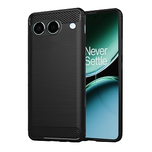 coverblack cases silicon matte carbon fibre matte finish brushes case back cover compatible for tecno spark go 2025 5g - black
