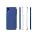 COVERBLACK Flexible Defender Bumper Back Case with