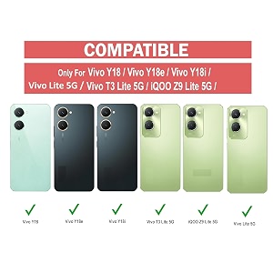 COVERBLACK Flexible Rubber Case Back Cover for