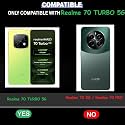 COVERBLACK Flexible Rubber Case Back Cover Compatible