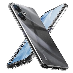 COVERBLACK Rubber Back Cover for Mi Poco