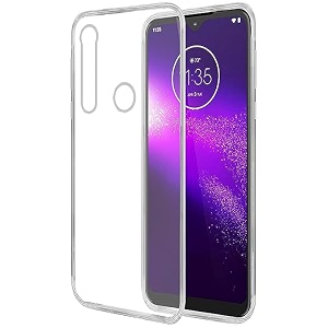 COVERBLACK Rubber Back Cover for Moto One