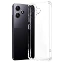 COVERBLACK Rubber Back Cover for Poco M6Pro