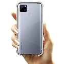 COVERBLACK Rubber Back Cover for Realme C25s