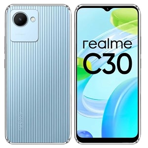 COVERBLACK Rubber Back Cover for Realme RMX3506