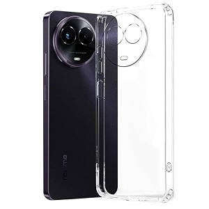 COVERBLACK Rubber Back Cover for Realme RMX3782