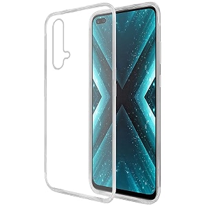 COVERBLACK Rubber Back Cover for realme X3