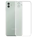 COVERBLACK Rubber Back Cover for Samsung A04