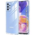 COVERBLACK Rubber Back Cover for Samsung A23
