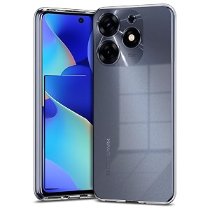 COVERBLACK Rubber Back Cover for Tecno BG6