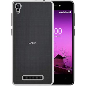 COVERBLACK Rubber Back Cover for Vivo Lava