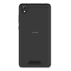 COVERBLACK Rubber Back Cover for Vivo Lava