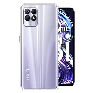 COVERBLACK Rubber Back Cover for Vivo Realme