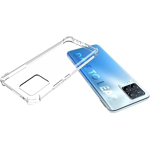 COVERBLACK Rubber Back Cover for Vivo Realme